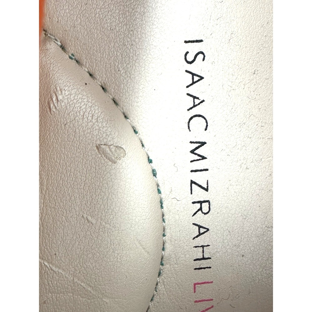 Isaac Mizrahi Live! women's loafers  Orange Trim With Canvas Size 8.5M‎ - Picture 10 of 16